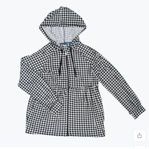 Lug Micro Houndstooth Shimmy Hoodie
